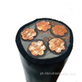 Condutor de cobre Cabo PVC 5x25mm2 Cu/PVC/PVC NYY